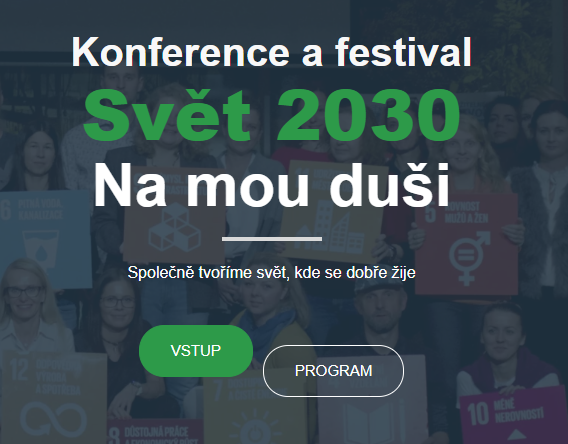 Konference a festival Svět 2030: Na mou duši