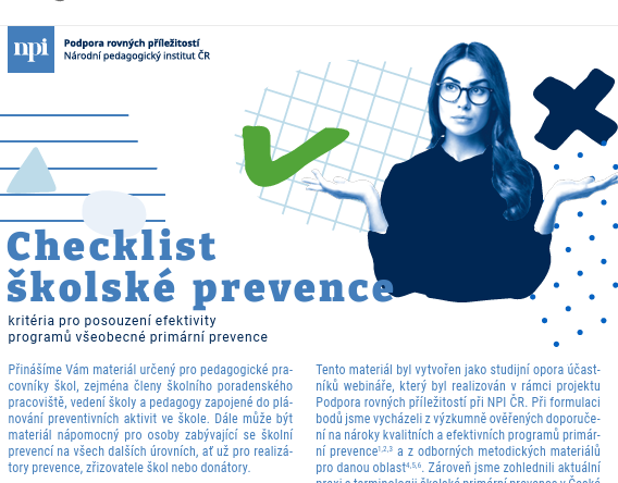 Jak poznat efektivní program primární prevence?