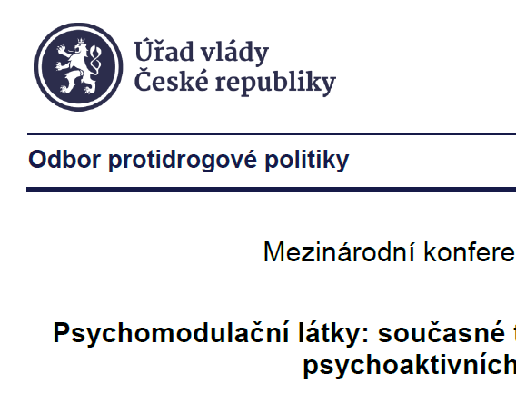 Mezinárodní konference 2025: Psychomodulační látky: současné trendy v regulaci nových psychoaktivních látek