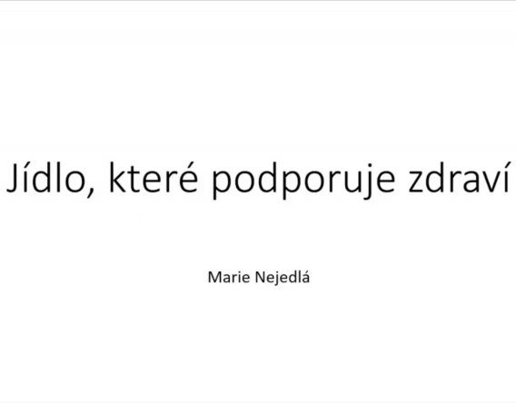 Webinář iPREV: Jídlo, které podporuje zdraví: nové poznatky a praktické doporučení