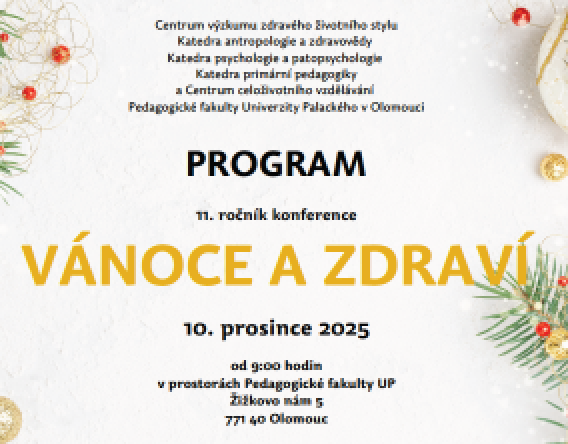 Konference Vánoce a zdraví
